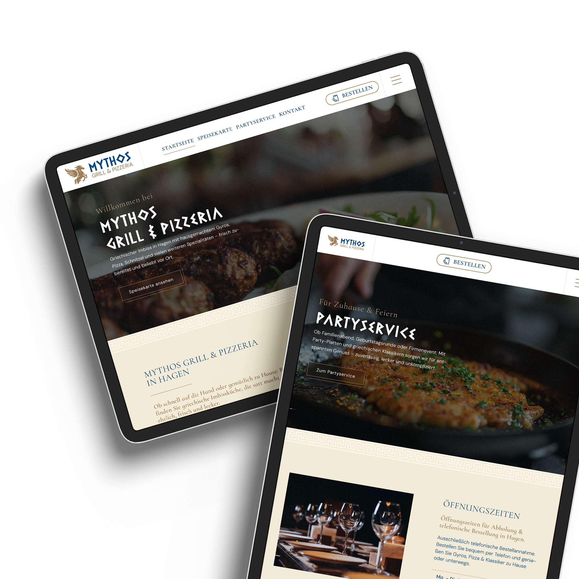 Webdesign für Imbiss & Lieferdienst