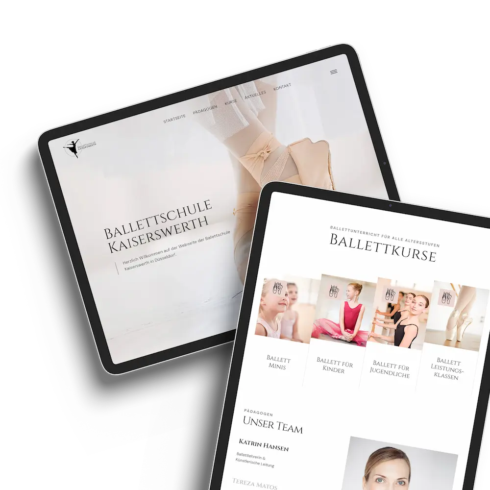 Webdesign für Influencer und Kreative