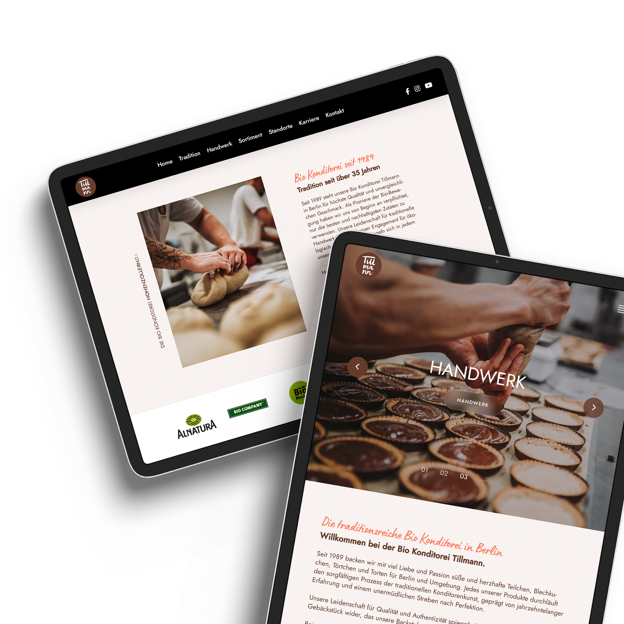 Webdesign für Cafés und Konditoreien