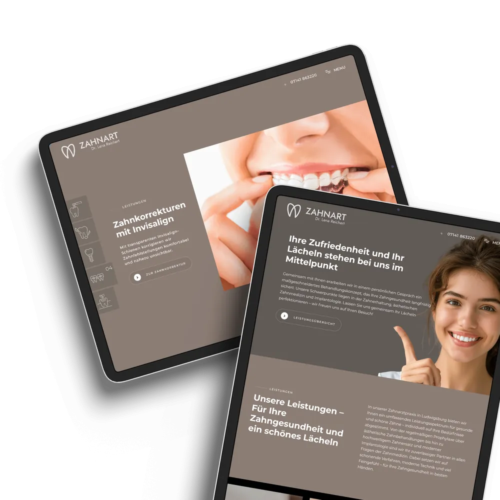 Webdesign für Zahnärzte