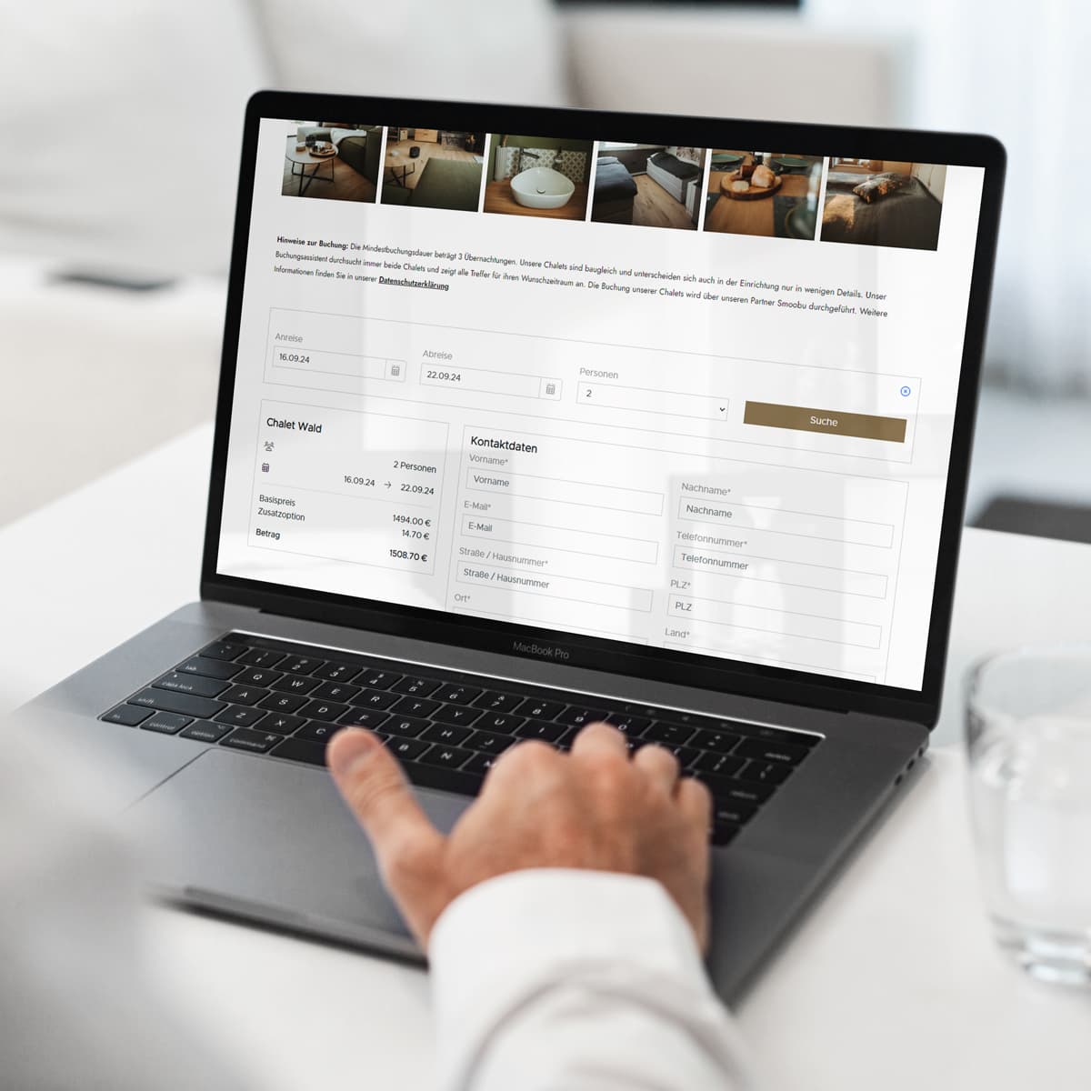 Integration eines Buchungskalenders