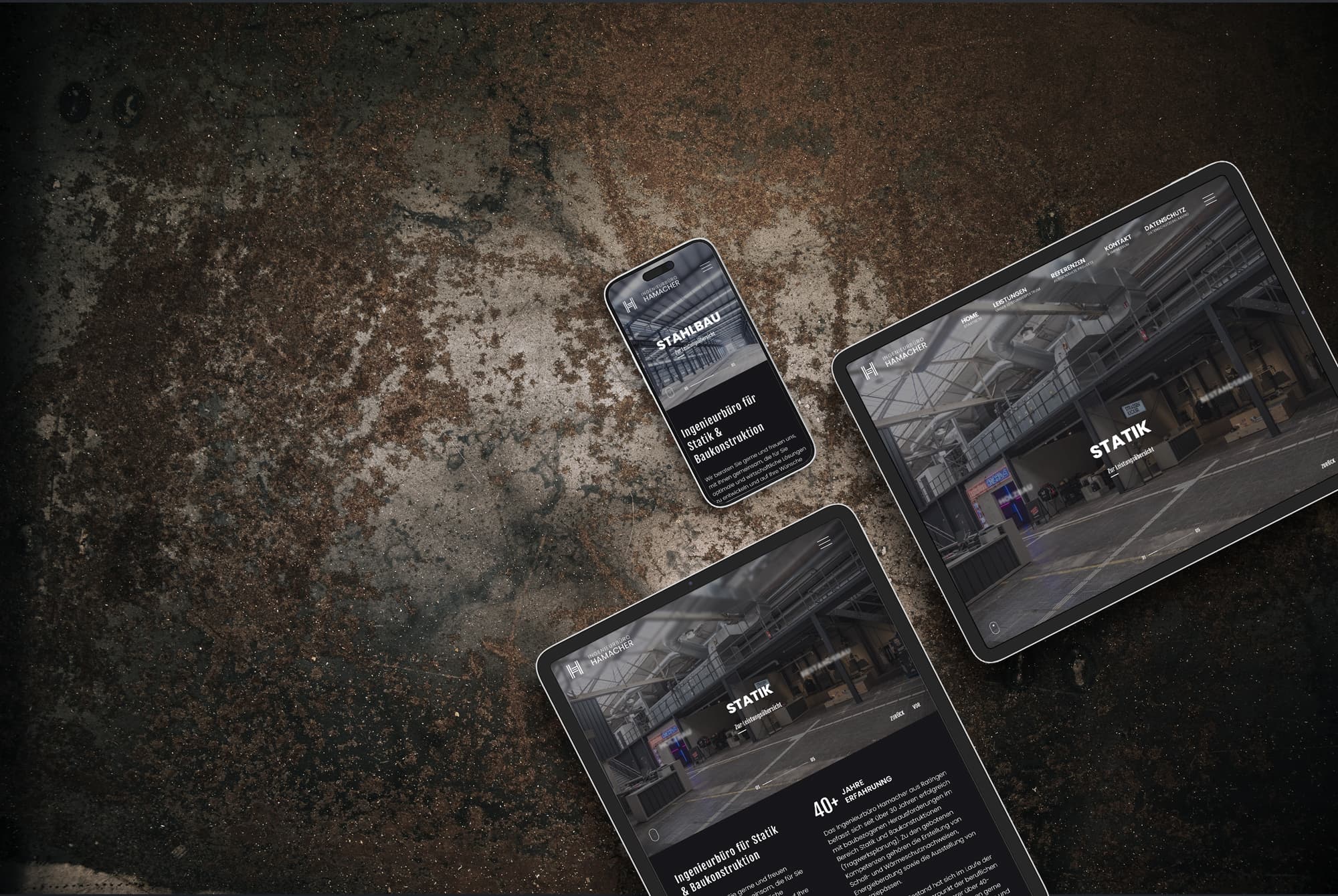 Webdesign für Ingenieurbüro